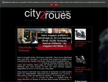 Tablet Screenshot of city2roues.com